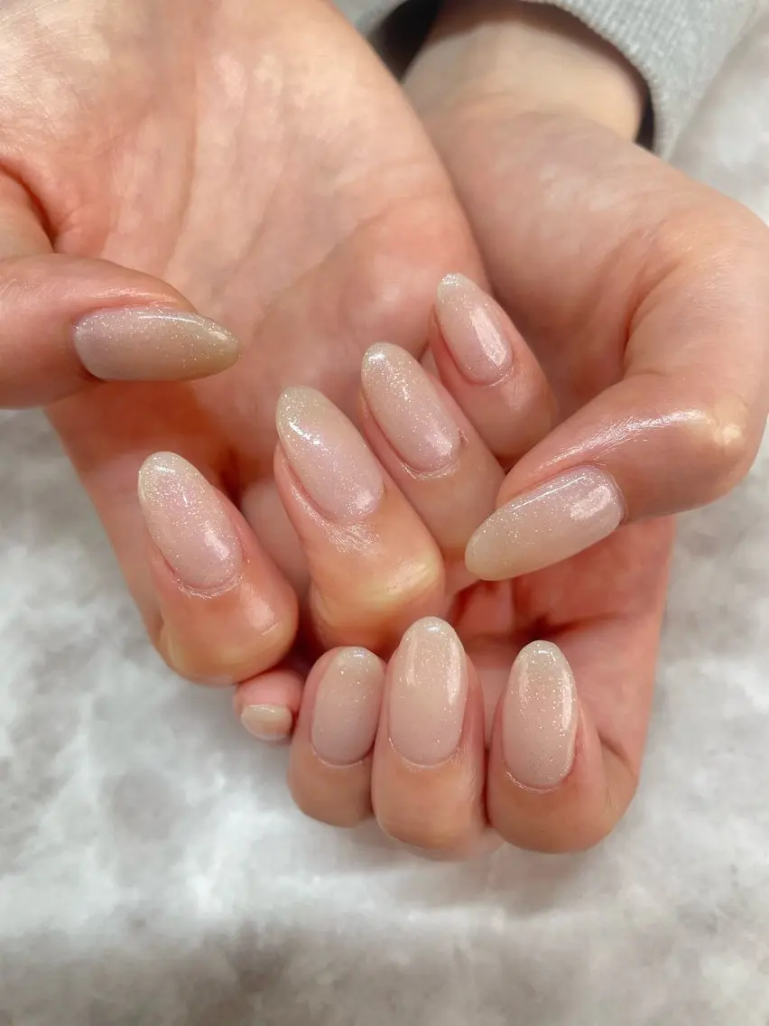 ネイル ワンカラーネイル ハンドネイル Beautiful Meかえでのネイルデザイン