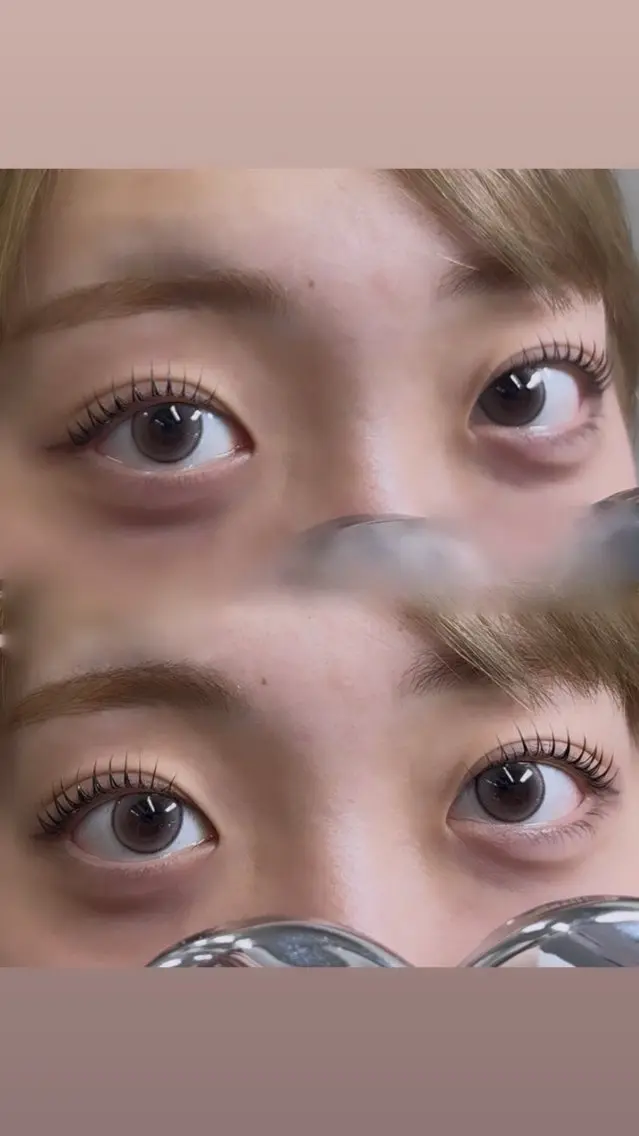 マツエク・マツパ 束感まつ毛 フラットラッシュ 韓国風マツエク パリジェンヌラッシュリフト 一重×まつ毛パーマ マツパ 韓国風束感まつげ 天王寺rio✩.*˚のマツエク・マツパデザイン
