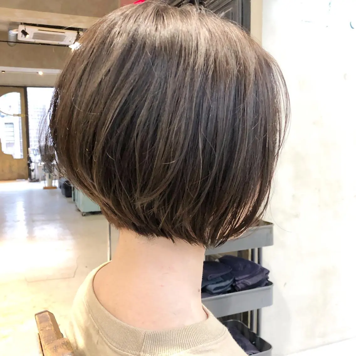 ショート すきバサミを使わない カット✂️✨郡司泰之のヘアスタイル