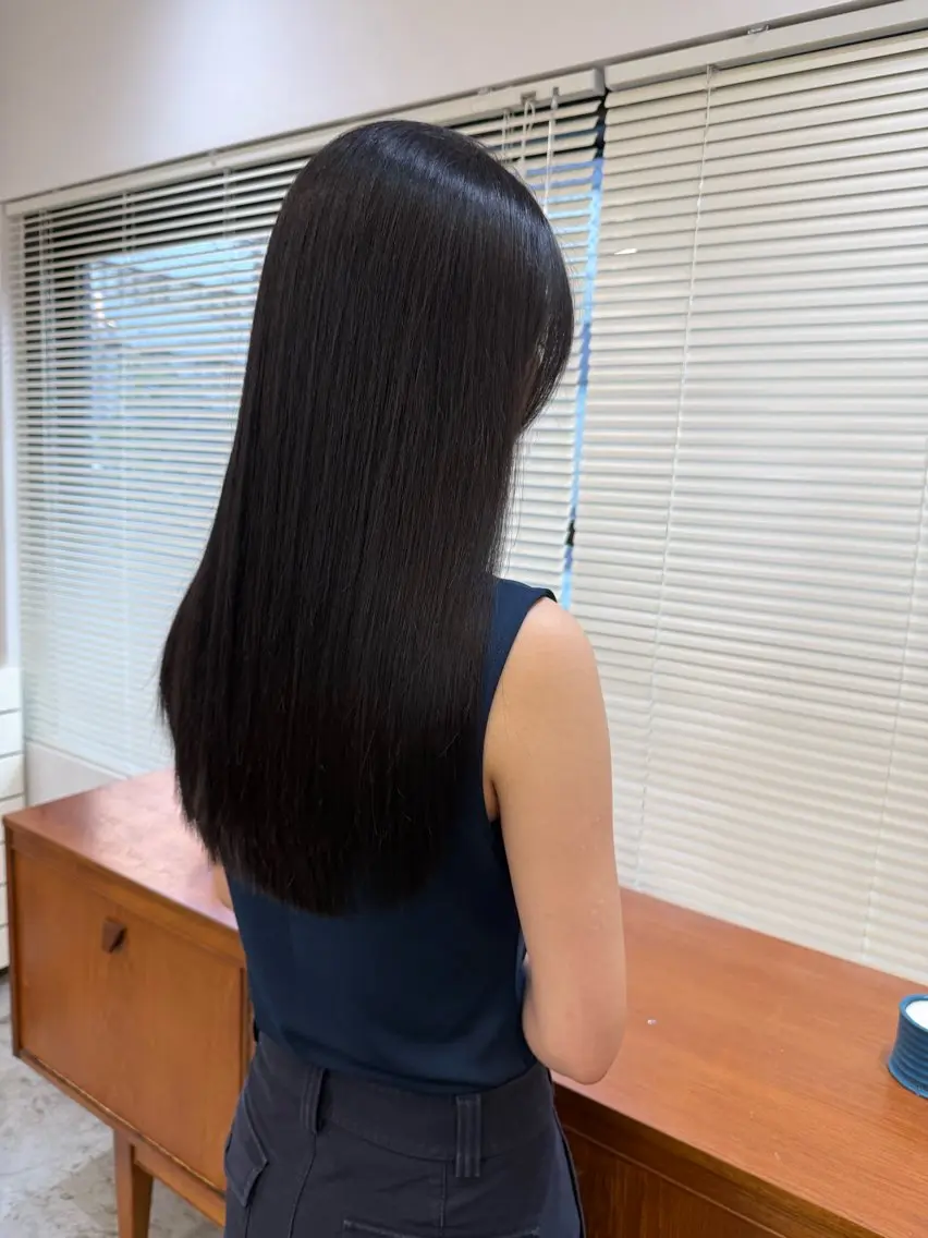 ロング レイヤーカット soa.ママ美容師 寺田典子のヘアスタイル