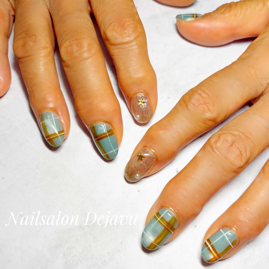 ネイル ハンドネイル Nail salon Dejavu 🌿のネイルデザイン