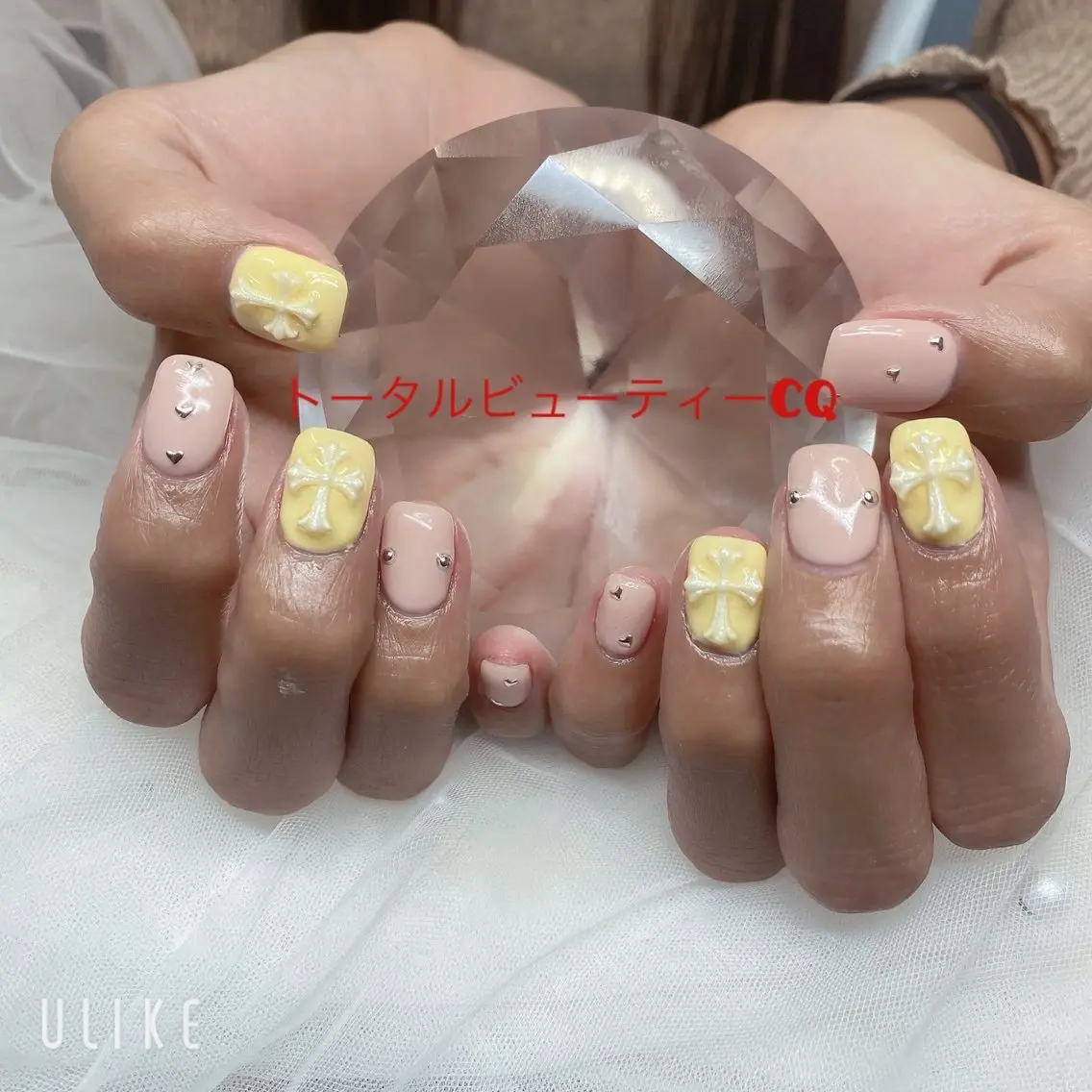 ハンドネイル持ち込みデザインの写真