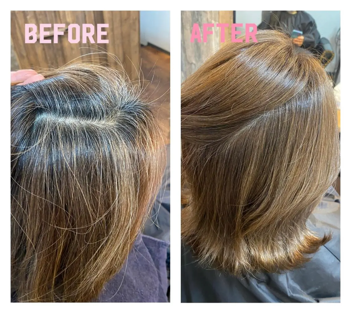 ミディアム カラー ブリーチ カット ヘアカラー トリートメント Luzir⭐︎ GEN⭐︎のヘアスタイル