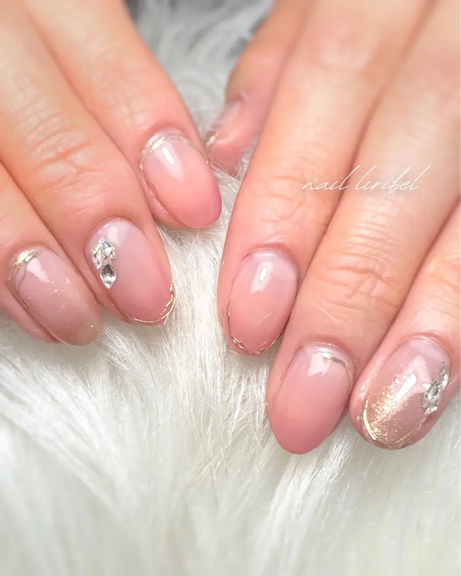 ネイル シンプルネイル Nail Liribelのネイルデザイン