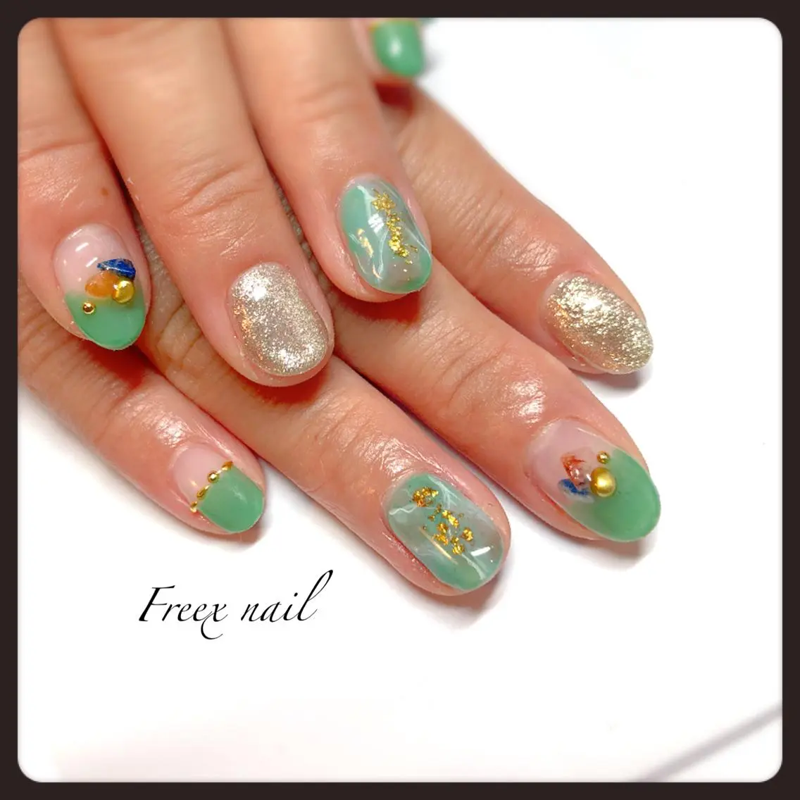 ネイル freex nail /ニュアンス/個性派のネイルデザイン