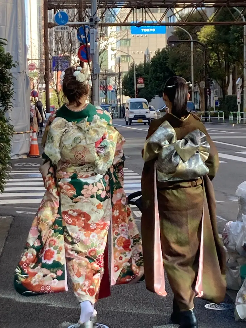 振り袖、留袖着付けセットとは着付け➕髪セットのメニューですの写真