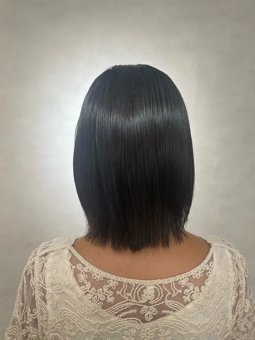 ミディアム トリートメント 蓮 華のヘアスタイル