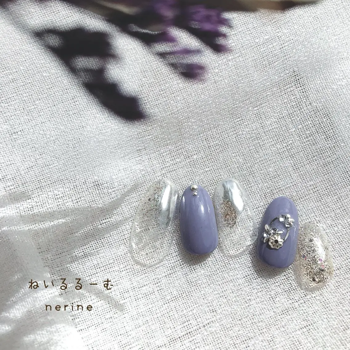 ネイル フットネイル ジェルネイル ニュアンスネイル シンプルネイル ストーンネイル NAILST Naomiのネイルデザイン