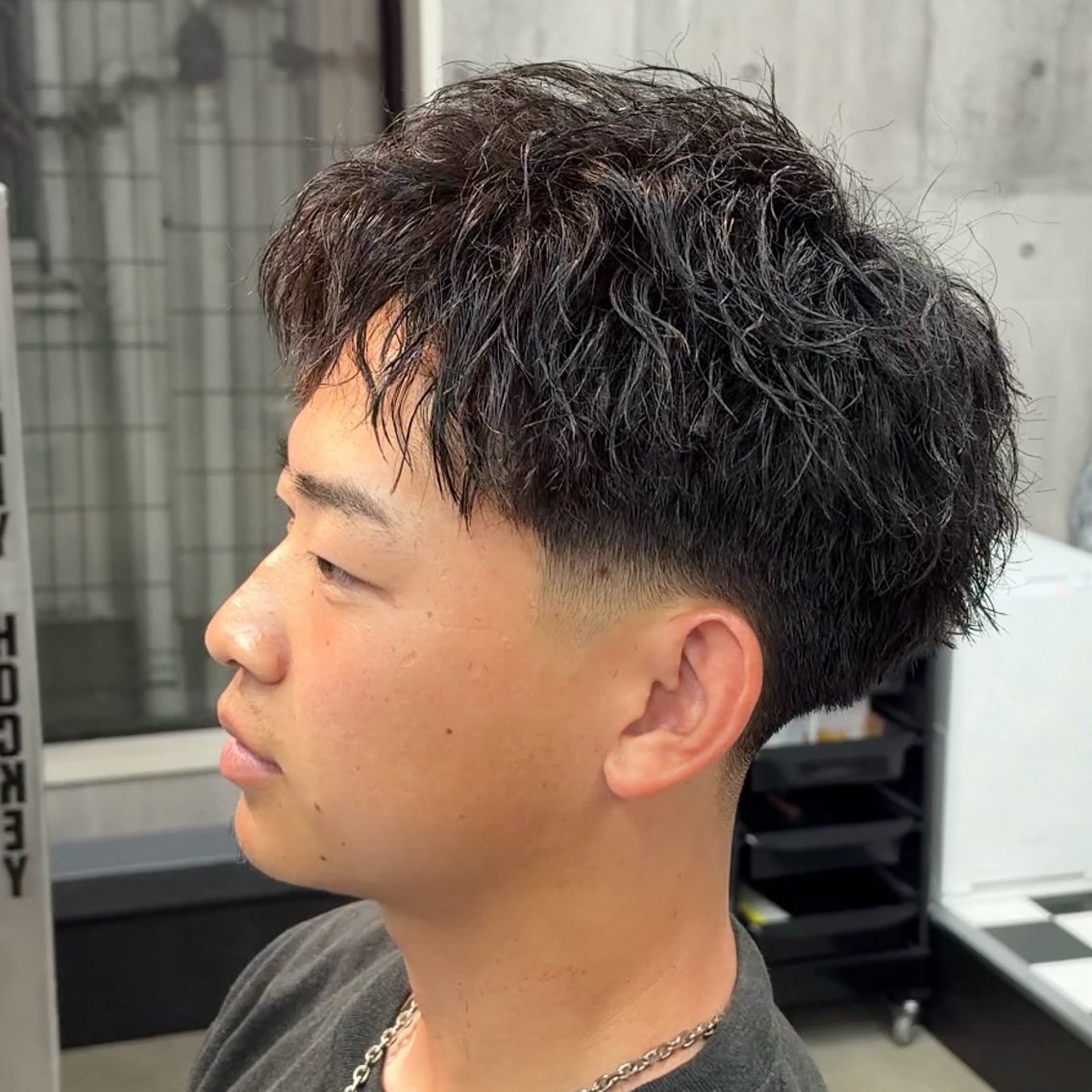 ショート パーマ メンズ メンズサロン👨 カットパーマ特化涼太のヘアスタイル