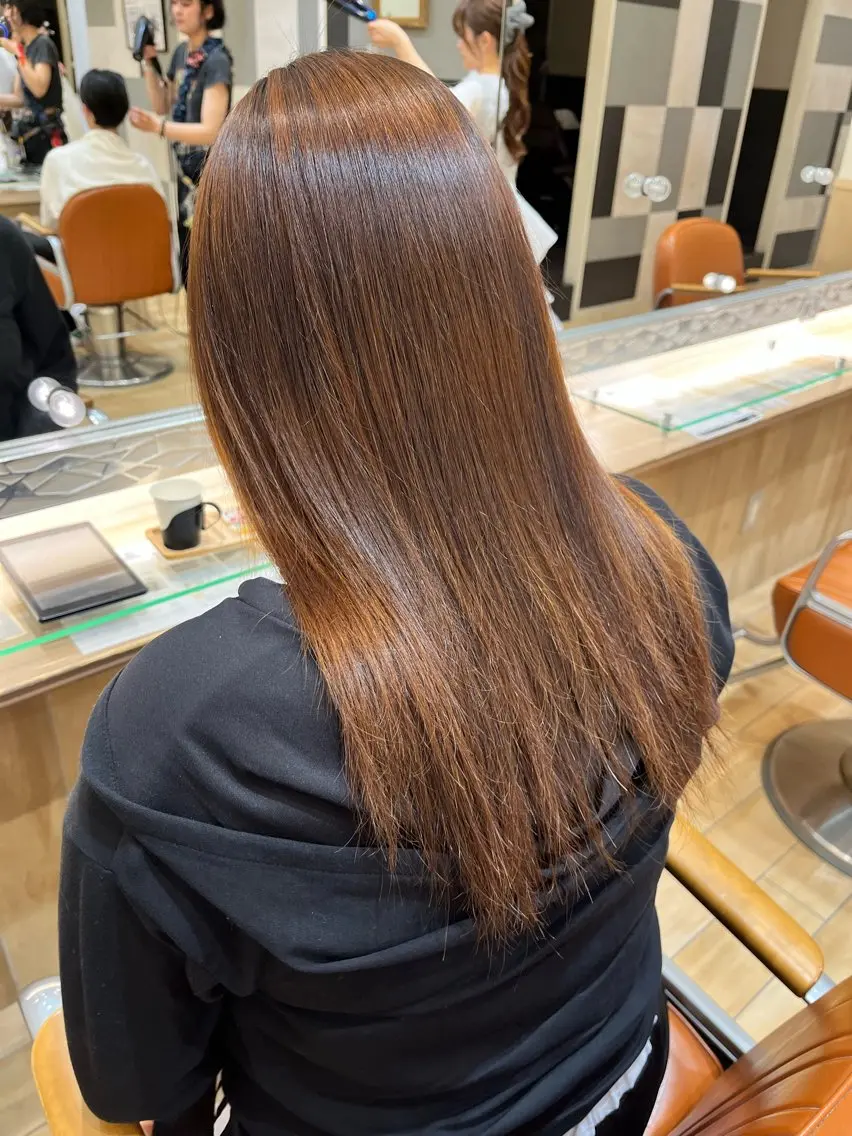 縮毛矯正 しえな 🪽💞のヘアスタイル