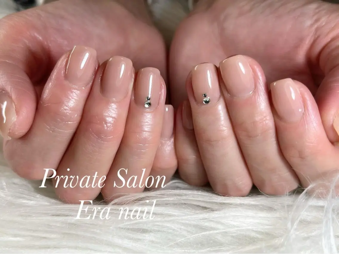ネイル ワンカラーネイル ハンドネイル Era nailのネイルデザイン