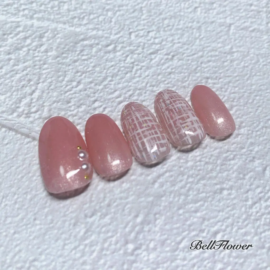 ネイル ハンドネイル Bell Flowerのネイルデザイン