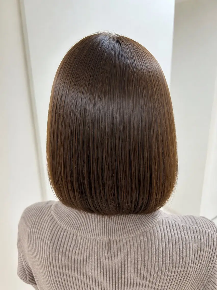 ミディアム 🎀縮毛矯正ツヤ髪 No1🎀まなのヘアスタイル