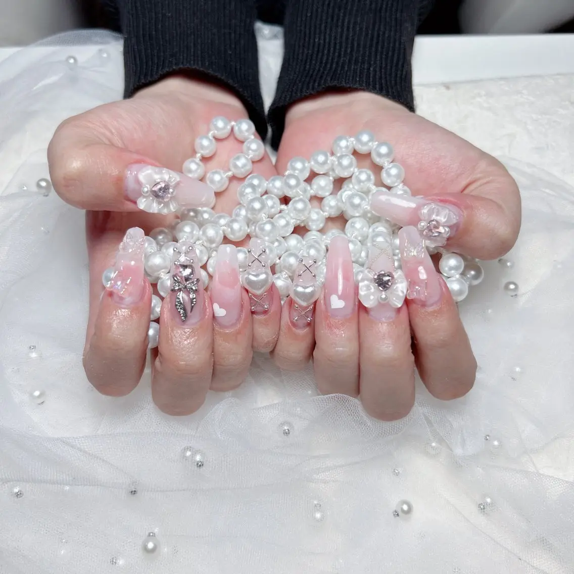 ネイル M 🌷Nail 長さだし専門店のネイルデザイン