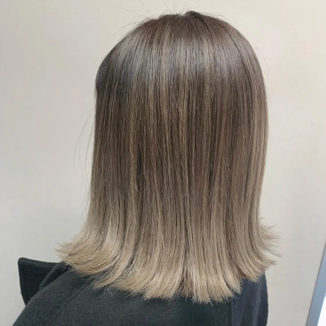 ミディアム ヘアアレンジ ハイライト ヘアカラー トリートメント 松井那津子 /ハイライトブリーチのヘアスタイル