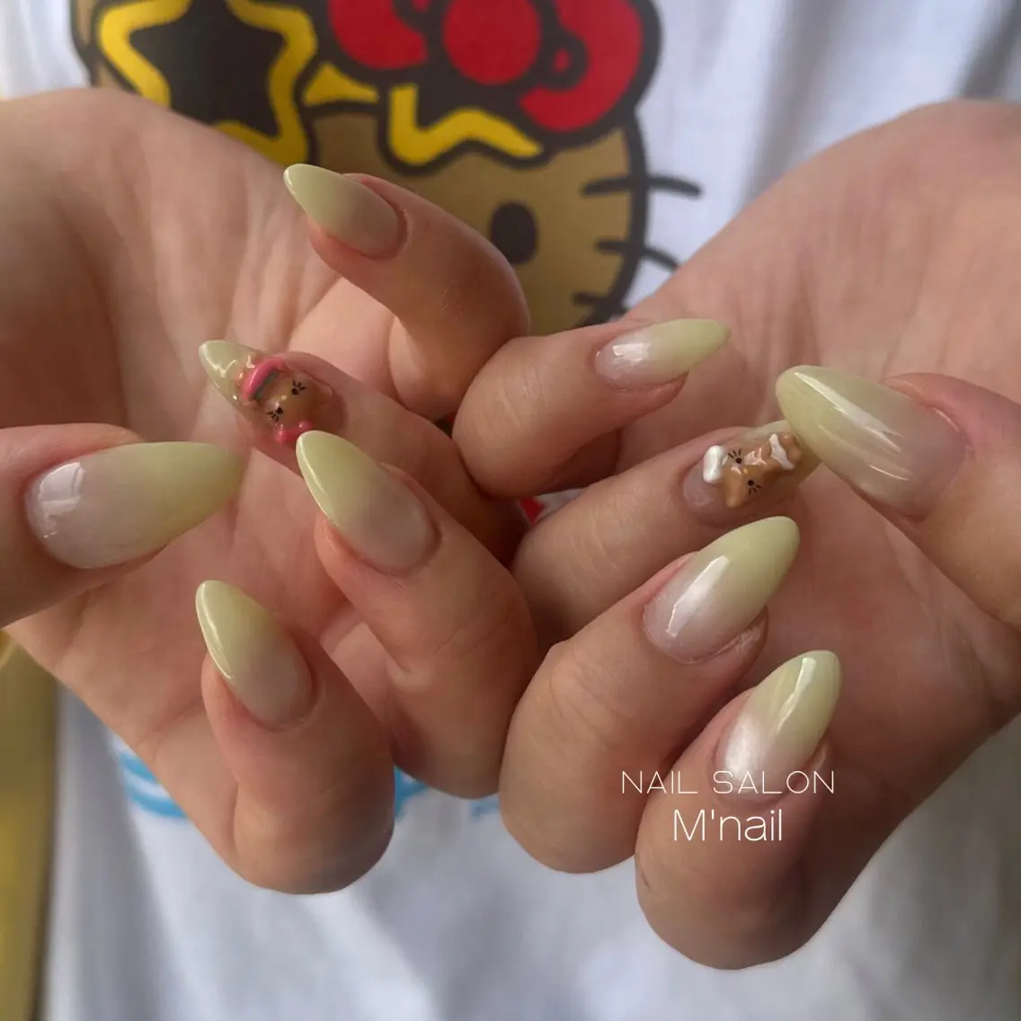 ネイル マグネットネイル ハンドネイル M' nailのネイルデザイン