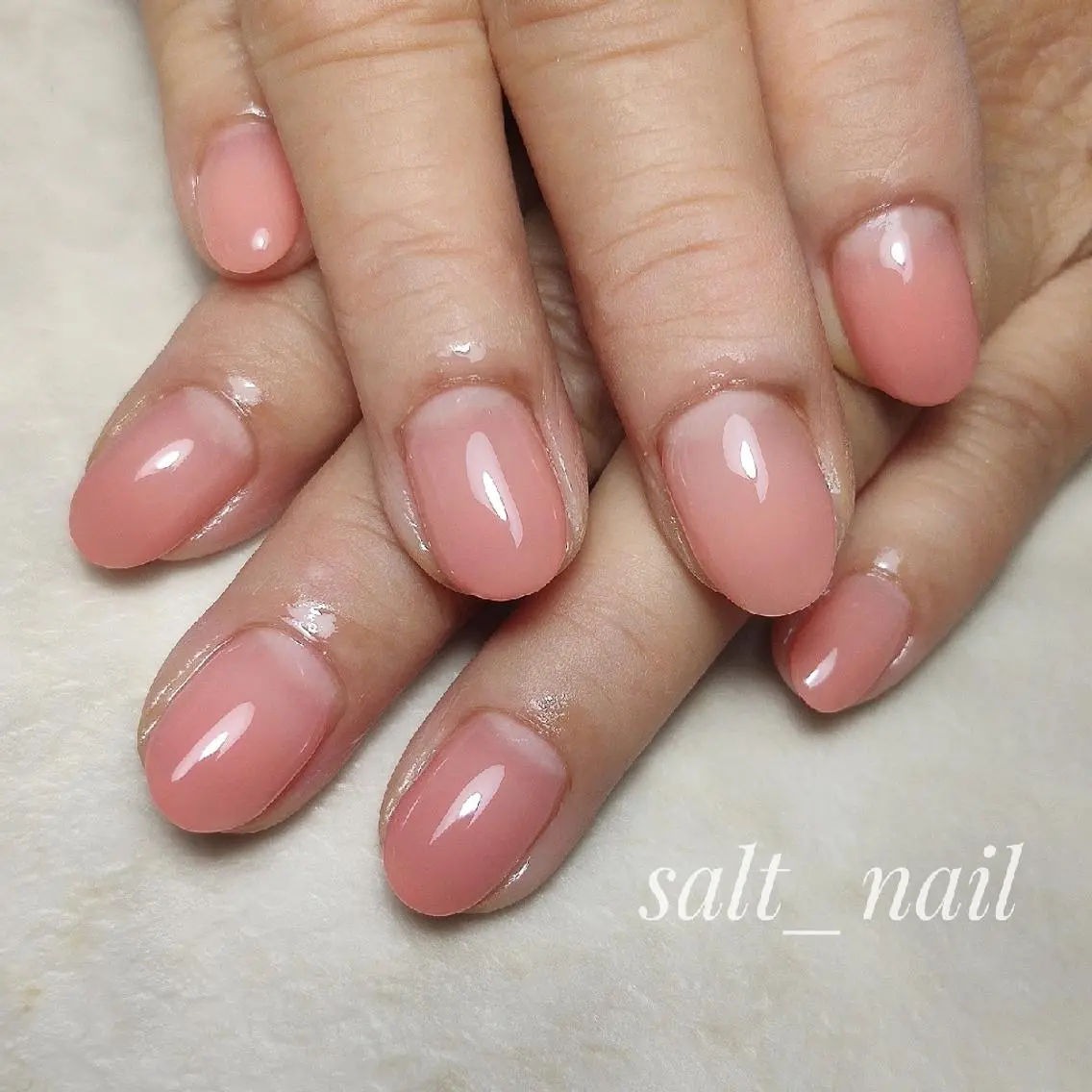 ネイル グラデーション ハンドネイル 個人サロン saltnailのネイルデザイン