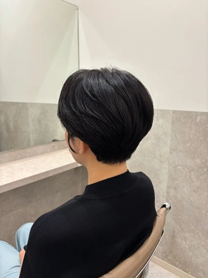 ショート カット トリートメント サトウ ヒロヤのヘアスタイル
