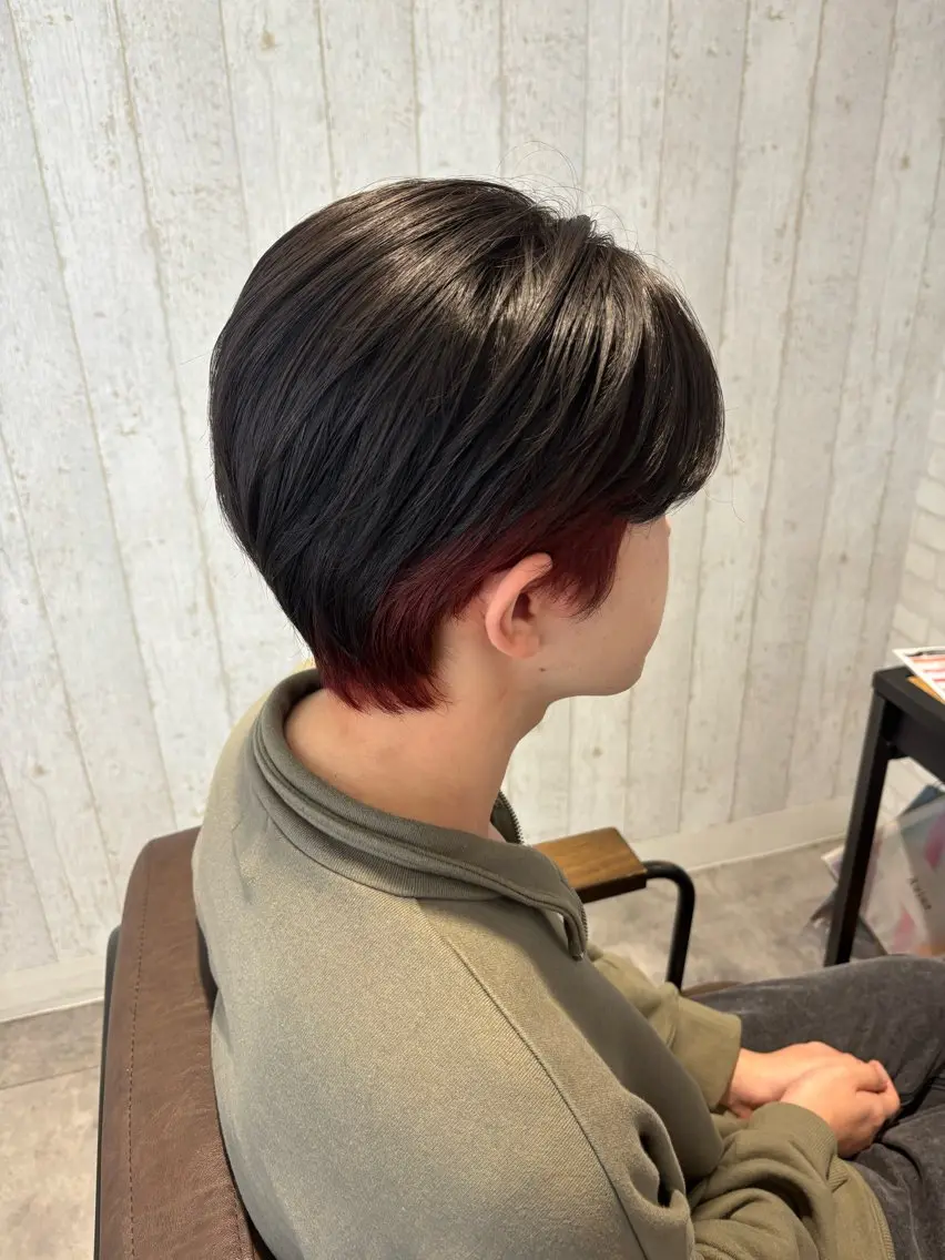 カラー メンズ カット ヘアカラー トリートメント メンズ/ヘアアレンジ /保谷菜々美のヘアスタイル