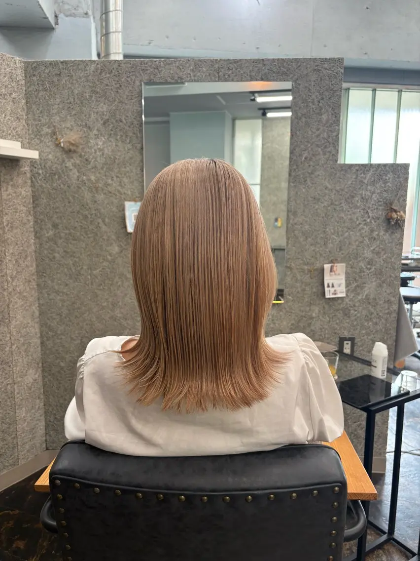 セミロング 🎀Kanaレイヤー /透明感カラー💖のヘアスタイル