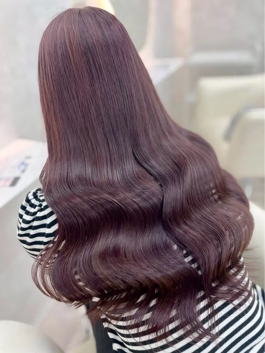 ロング カラー ブリーチ 🎀asumi🍓 モデル様募集中🎀のヘアスタイル