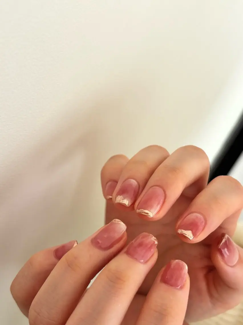 ネイル ニュアンスネイル ハンドネイル Maede Kanaのネイルデザイン
