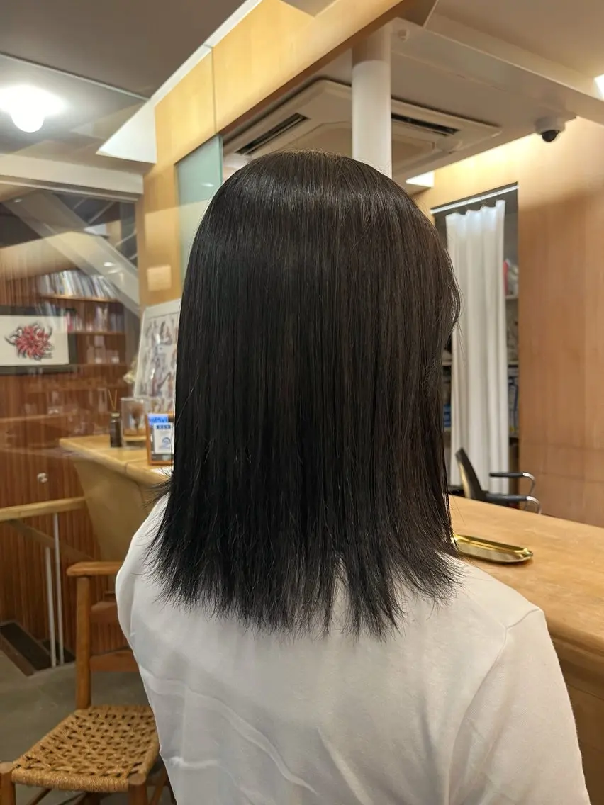 カラー ブラウンカラー ひなた /鎌倉美容室のヘアスタイル