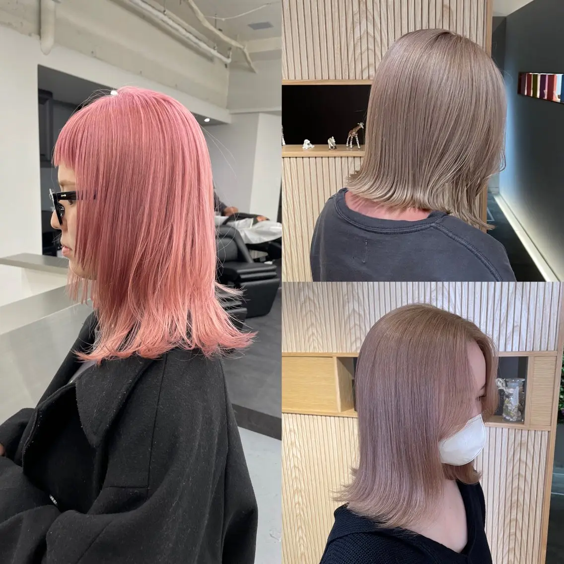 カラー ハイトーンカラー ㅤㅤㅤㅤㅤㅤㅤ nagomiのヘアスタイル