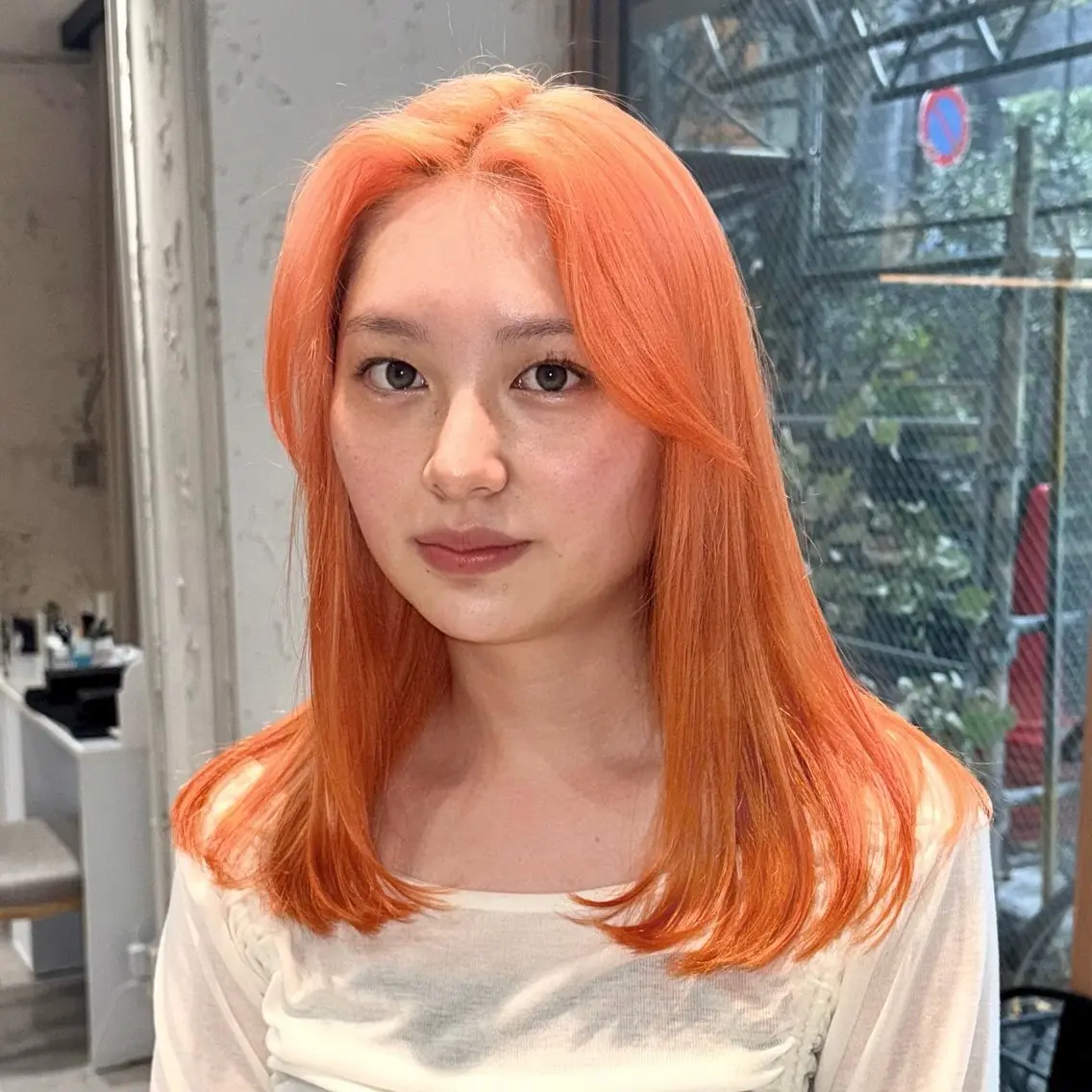 セミロング カラー ヘアカラー 🩶レイナ🩶 color/nailのヘアスタイル