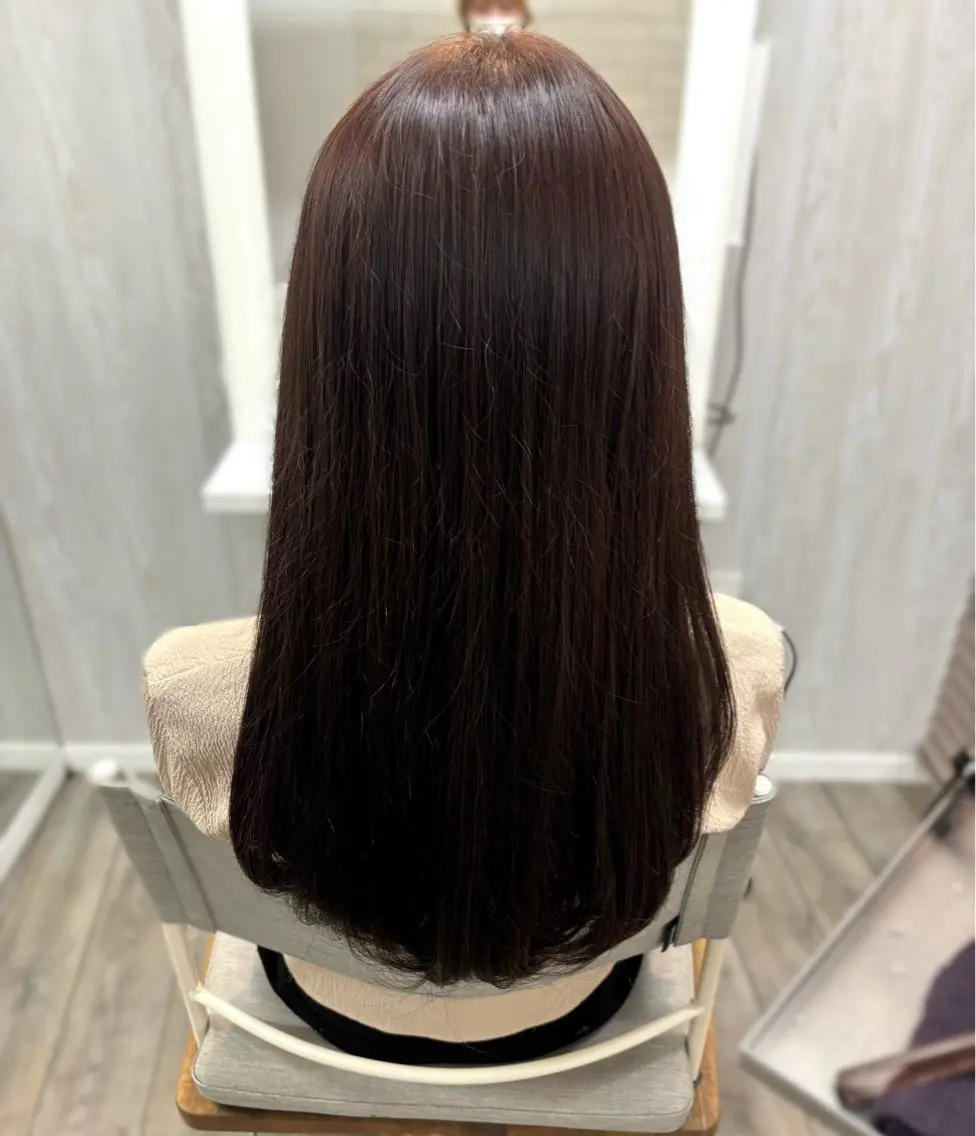 ロング カラー ヘアカラー トリートメント THETAふじみ野 /美友のヘアスタイル