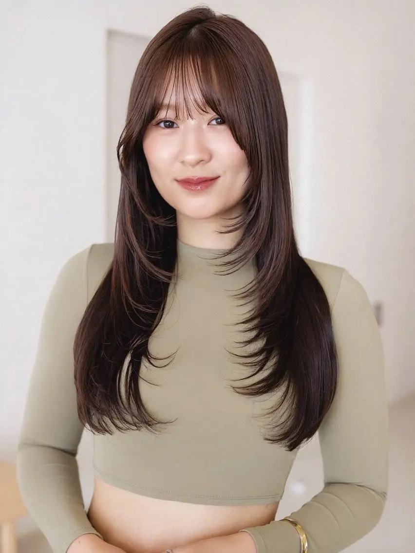 ロング カット Modek's 西宮 akariのヘアスタイル