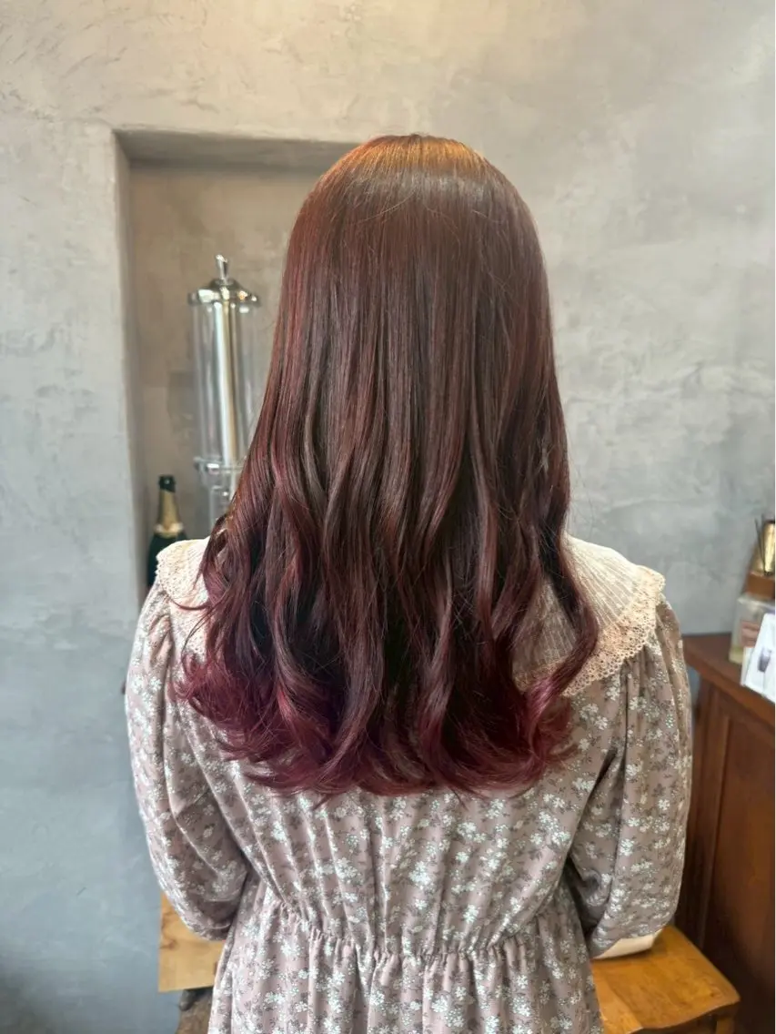 ロング カラー 生駒 竜成のヘアスタイル