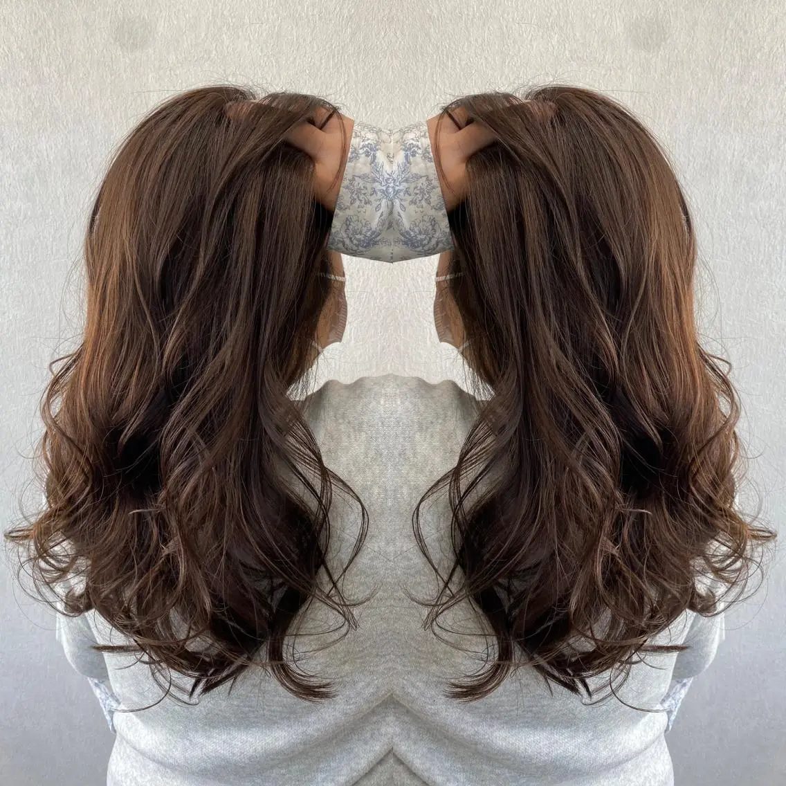 ロング カラー tocca 💜石田愛結💜のヘアスタイル