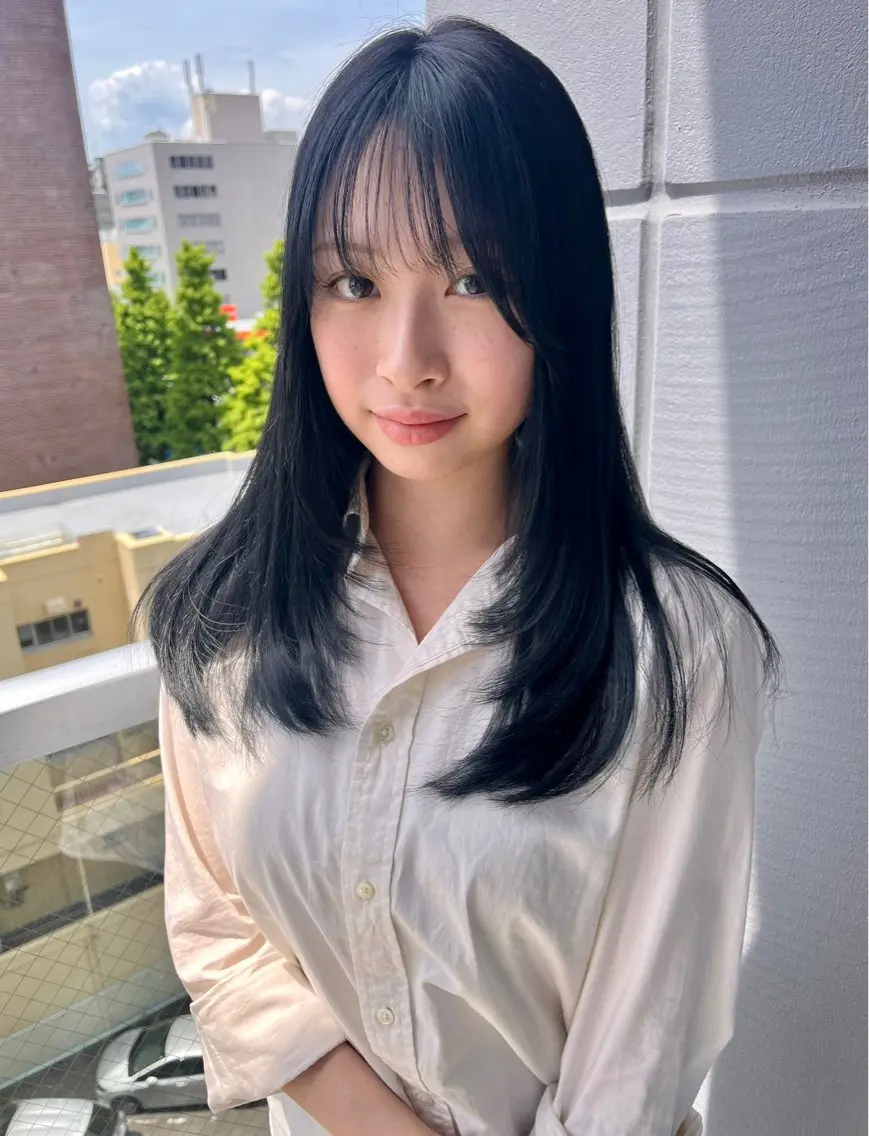 セミロング 大友 正晴のヘアスタイル