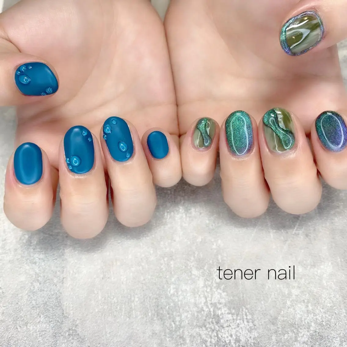 ネイル マグネットネイル テネルネイル tener nailのネイルデザイン