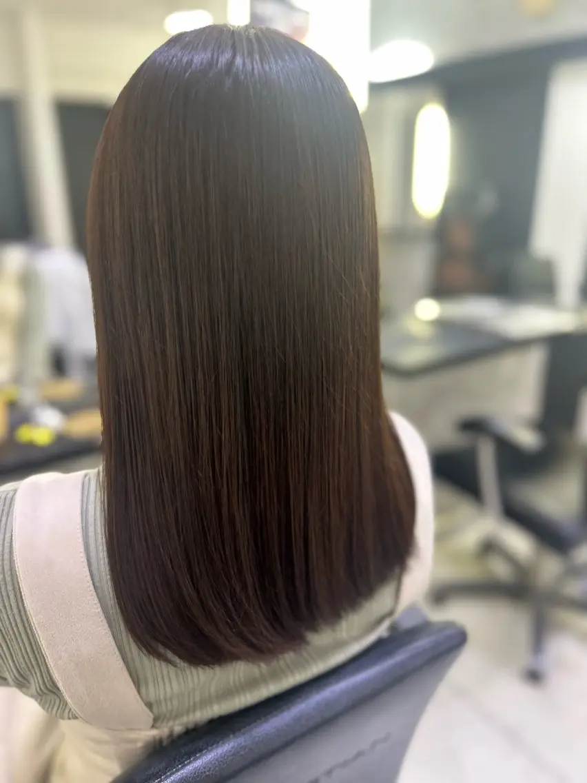 カラー ブラウンカラー Ayaka🐶 ブリーチモデル募集中のヘアスタイル
