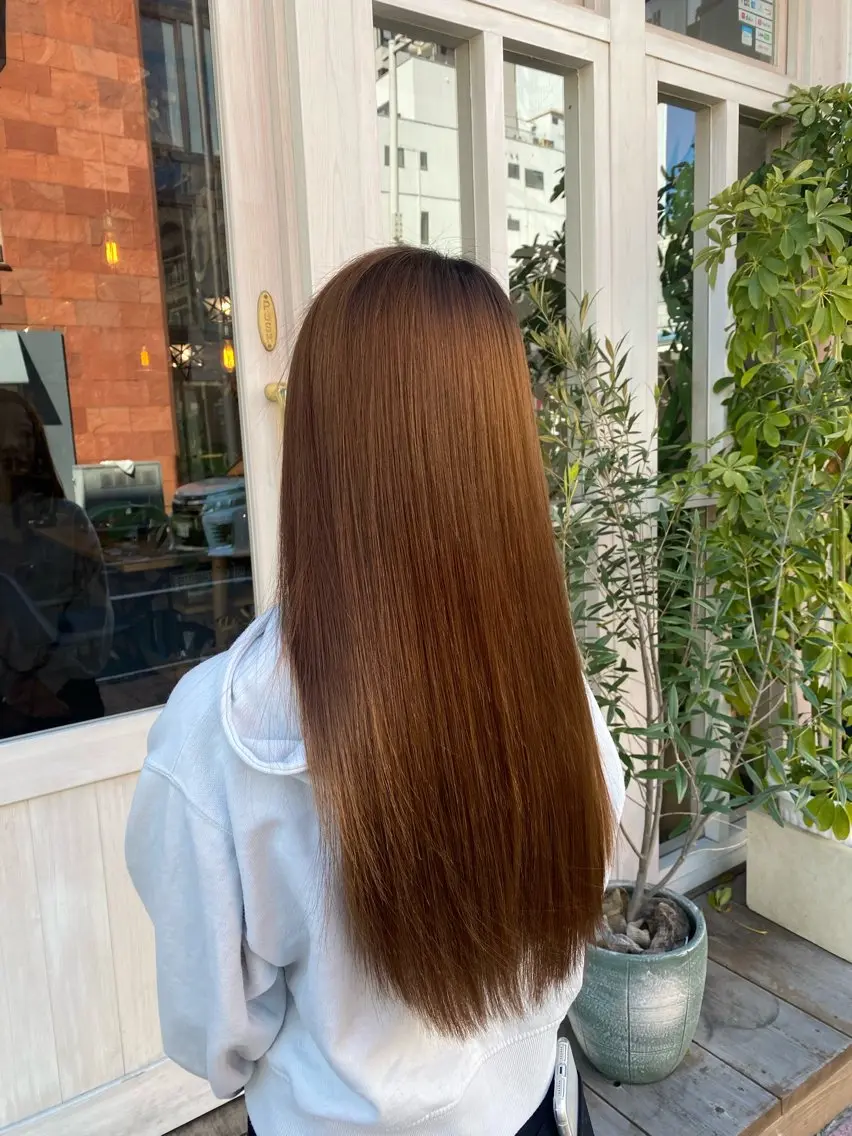 ロング カラー ロング ヘアーサロン アルカンシエルのヘアスタイル