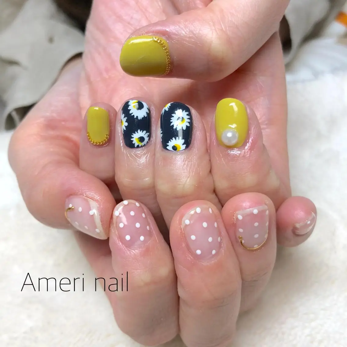 ネイル ハンドネイル Ameri nail /UKIのネイルデザイン