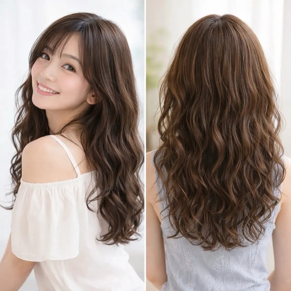ロング パーマ 肩上の長さお任せ☆ マンツーマン*小泉*のヘアスタイル