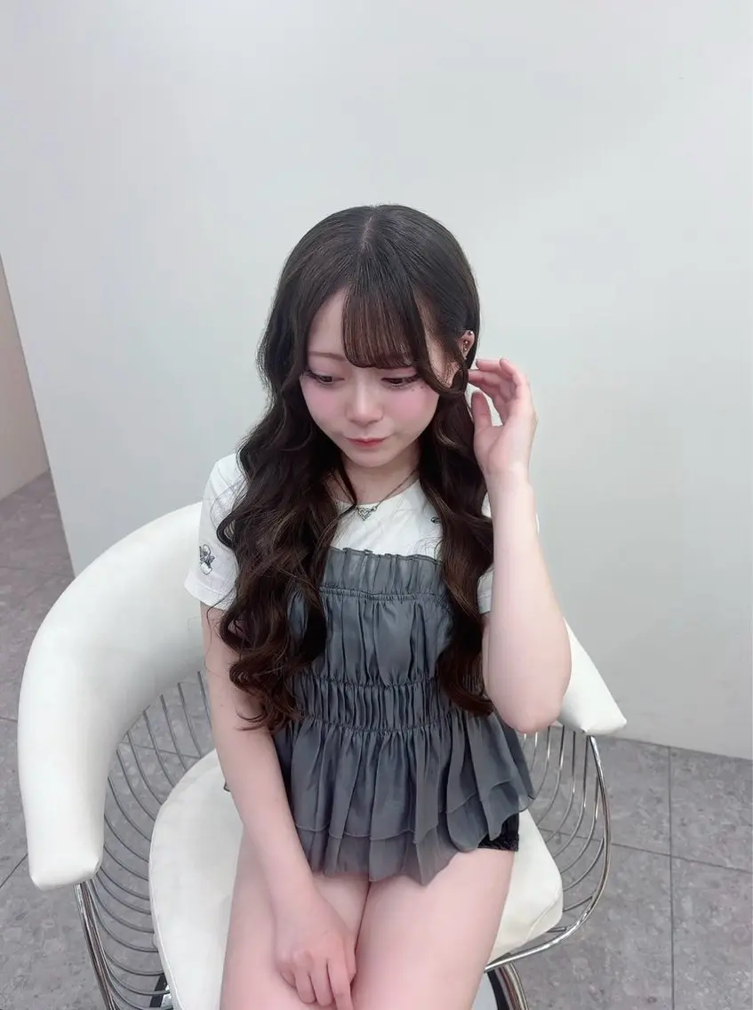 ロング ヘアカラー ひなの艶カラー 髪質改善/新宿のヘアスタイル