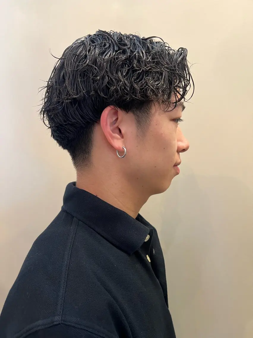 パーマ メンズ メンズレディースモデ ル募集中🍒美空のヘアスタイル