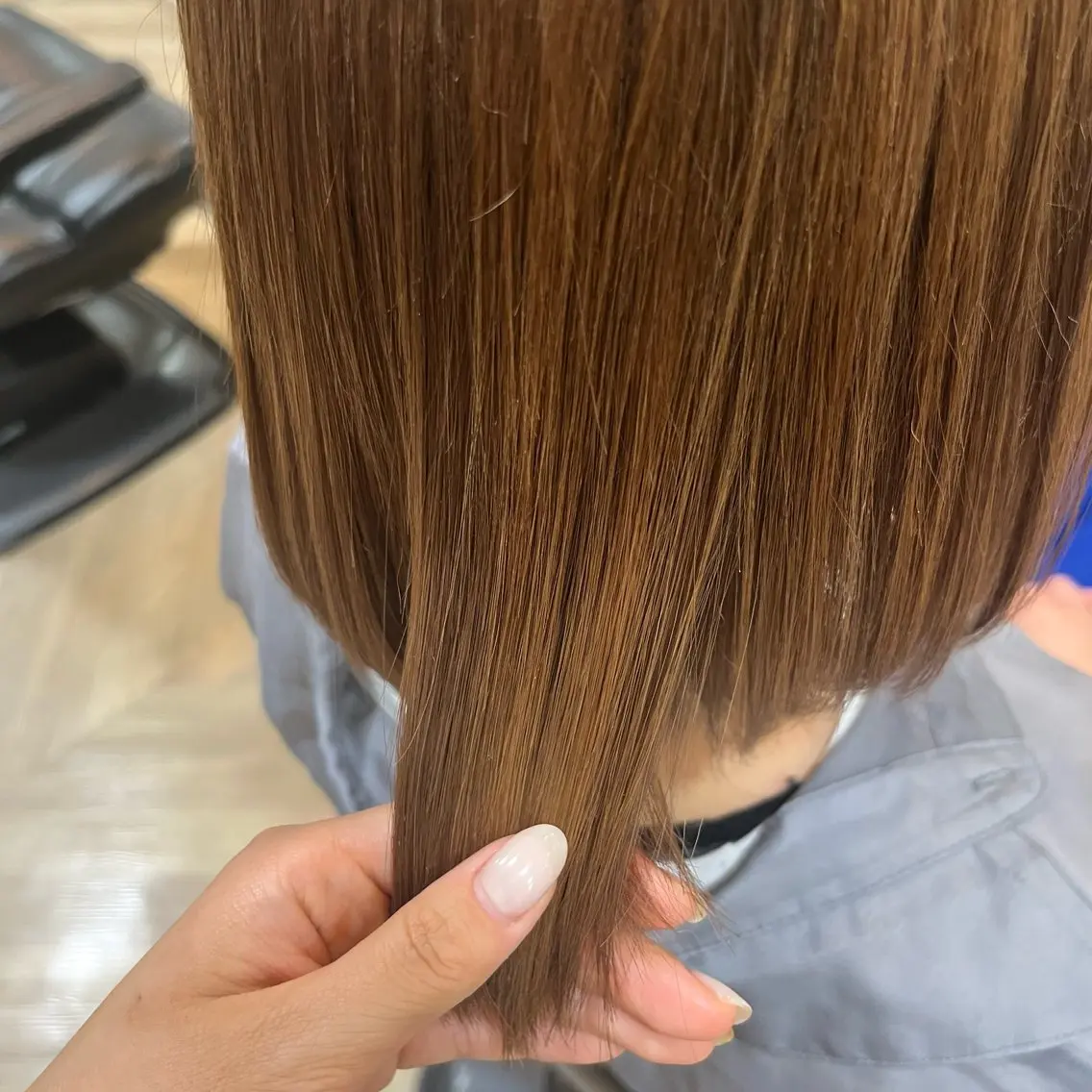 ミディアム パーマ ストレートパーマ Harada Naoのヘアスタイル