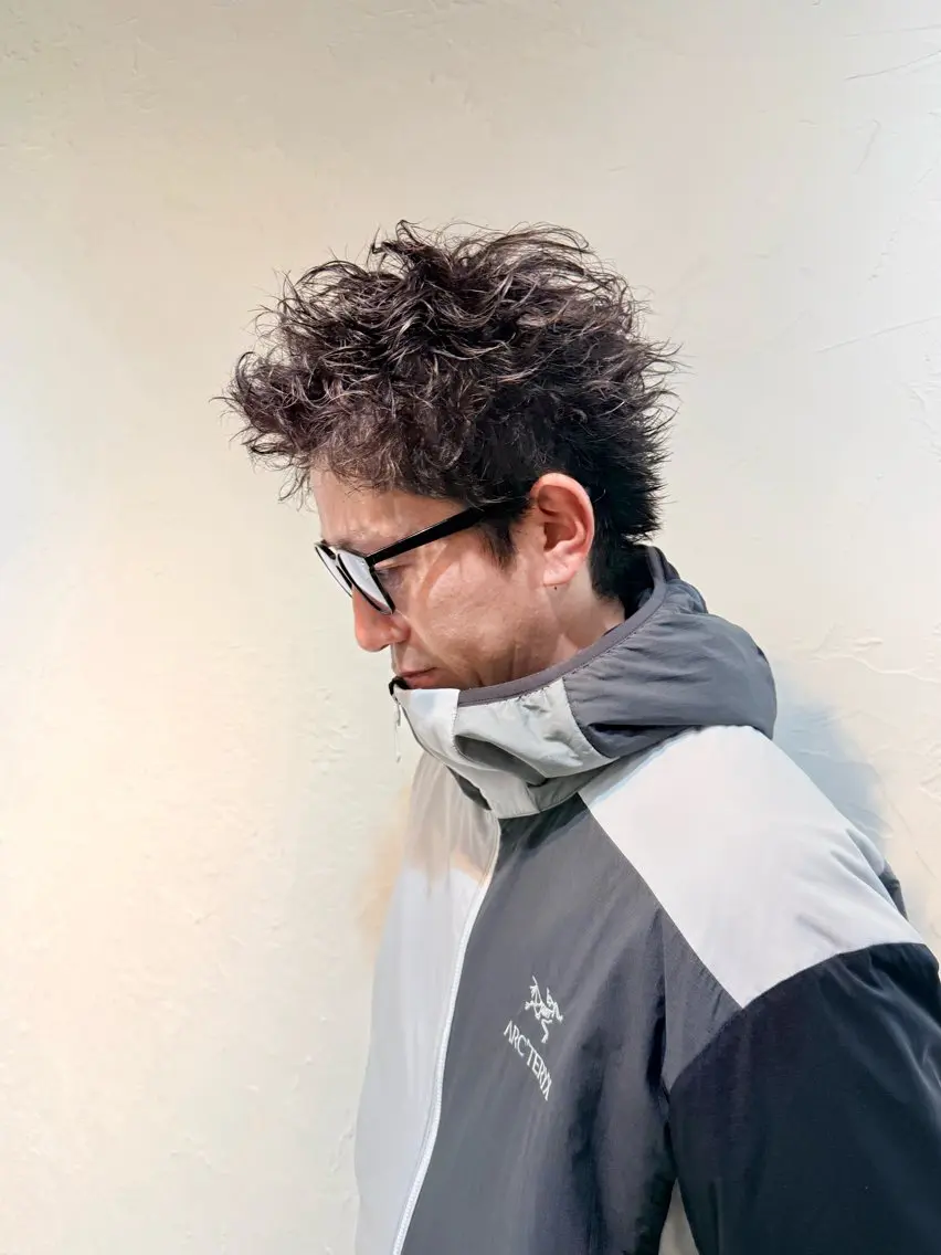 パーマ メンズ カット パーマ メンズカット Hikaruのヘアスタイル