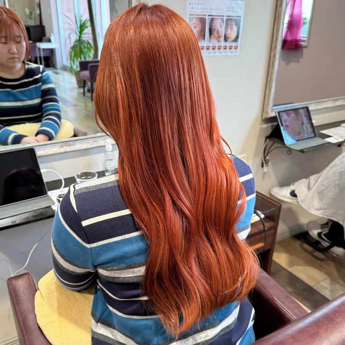 ロング カラー 柔らかいbeige ¦韓国¦🩰マユ🩰のヘアスタイル