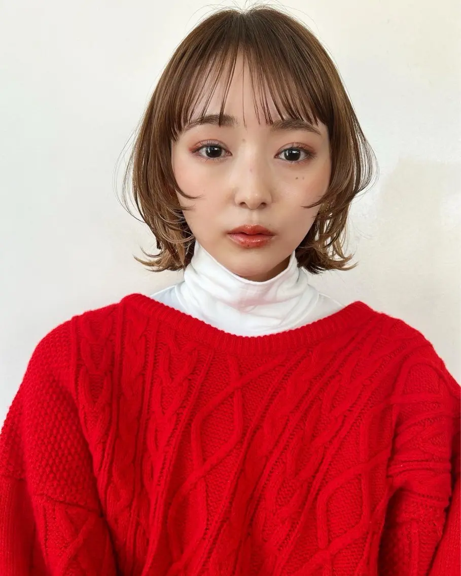 ショート カラー メンズ/パーマ /レディース髪質改善のヘアスタイル