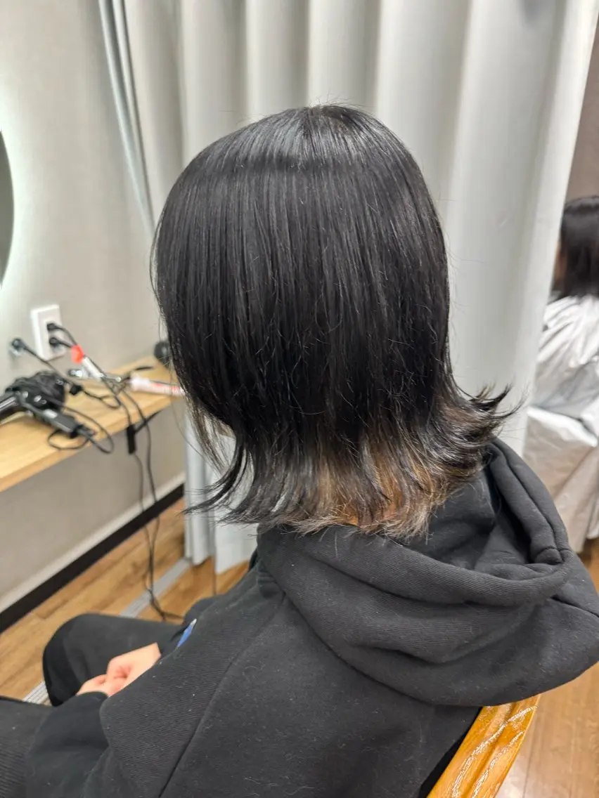 ミディアム カット ヘアカラー TELA HAIR 幕張本郷店　千尋のヘアスタイル