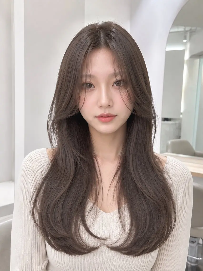 🇰🇷透明感カラー ¥3,500の写真