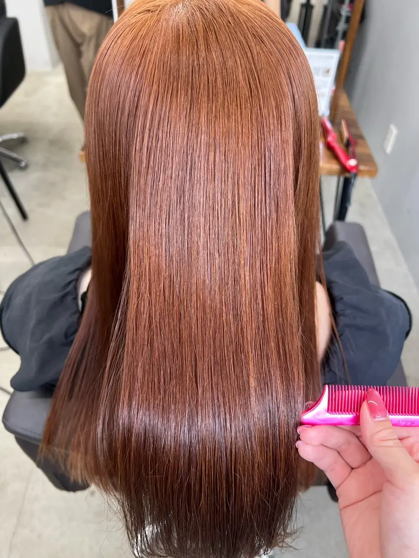 ブリーチなしダブルカラー(※カット無し)の写真