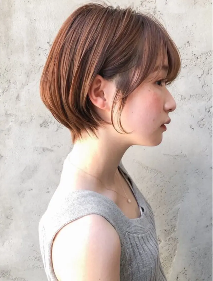 ショート カラー 【lyann表参道】 大内優衣のヘアスタイル