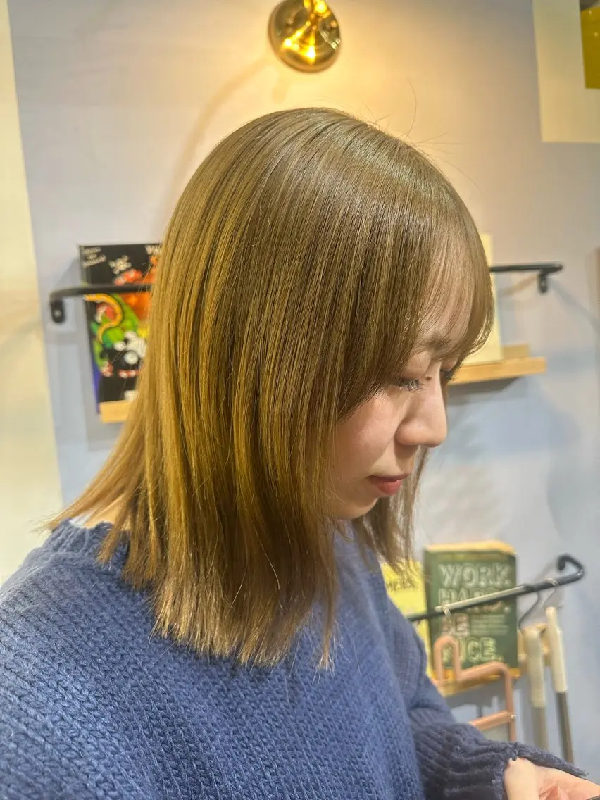 ミディアム 赤熊 咲良 🦔ྀིのヘアスタイル